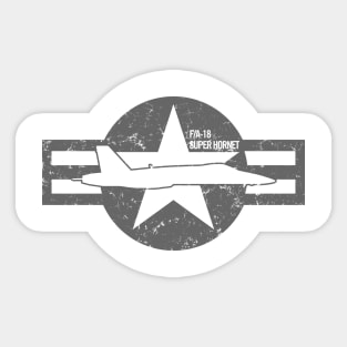 FA-18 Super Hornet Sticker